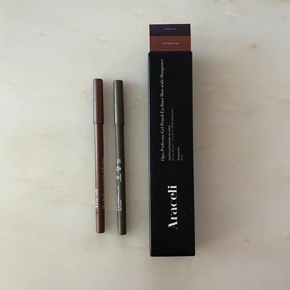 Araceli Makeup Araceli Ojos Perfectos Gel Pencil Eyeliner Duo With